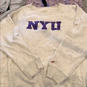 NYU sweatshirt
